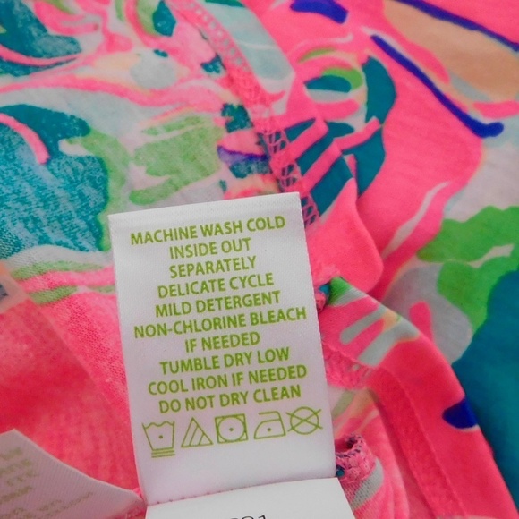 LILLY PULITZER Toucan Can Monterey Tank Top Dragonfruit Pink Summer X-Small - Picture 13 of 14